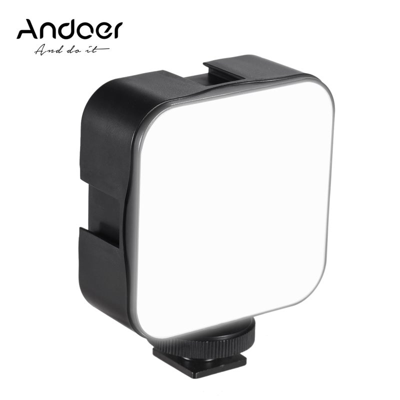 ANDOER Mini LED Video Light Photography Fill-in Lamp Black - Image 1