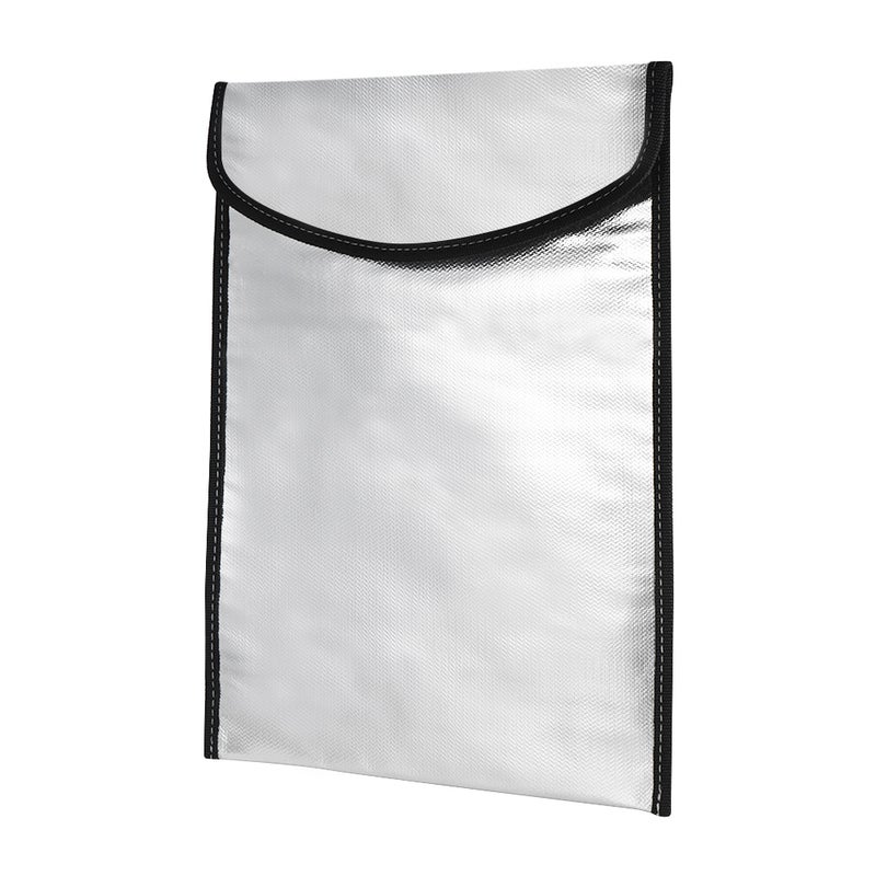 Generic - Fireproof Document File Bag Silver - Image 1