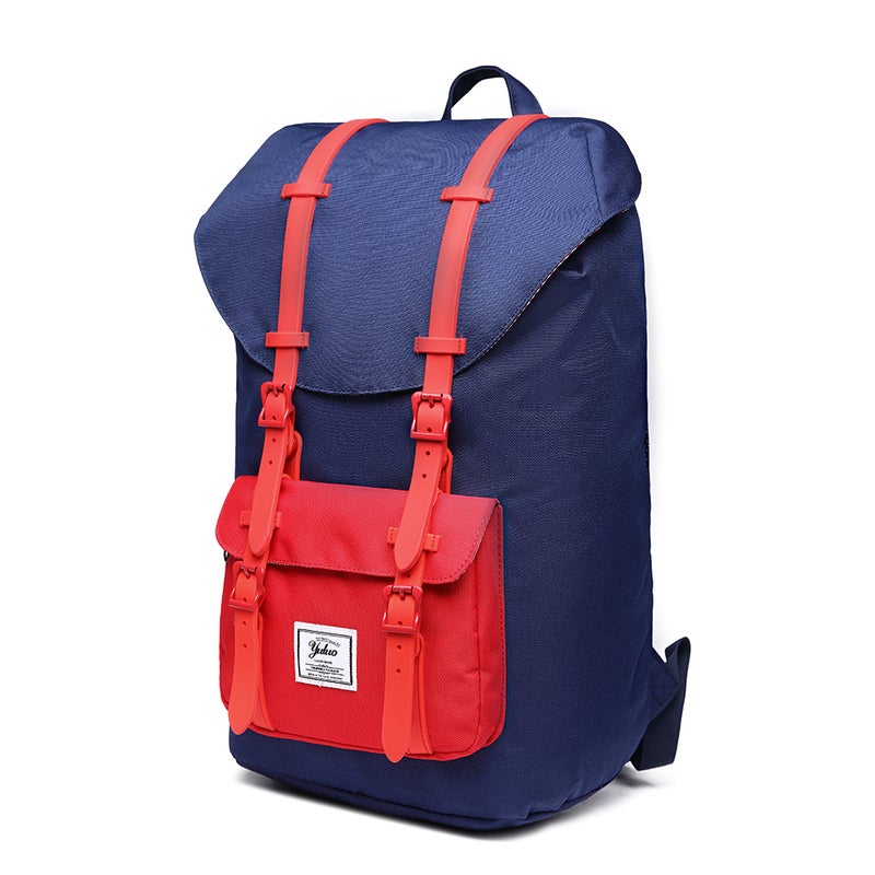 Euroamerican Fashionable Outdoor Men Shoulder Backpack Blue  - Image 1