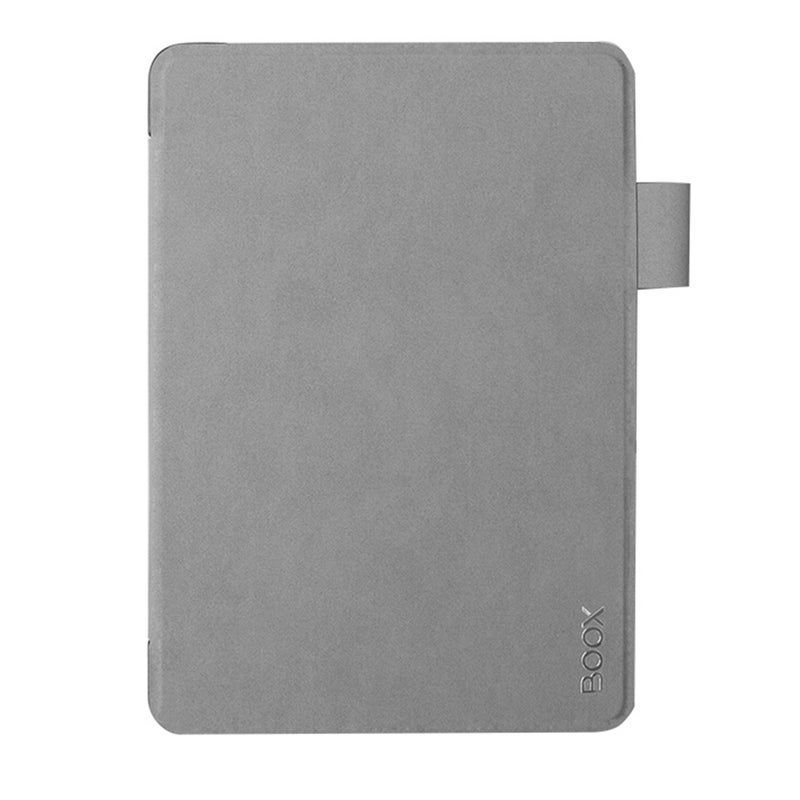 ONYX BOOX Folio Cover Holste Lightweight Embedded PU Leather Case Grey - Image 1