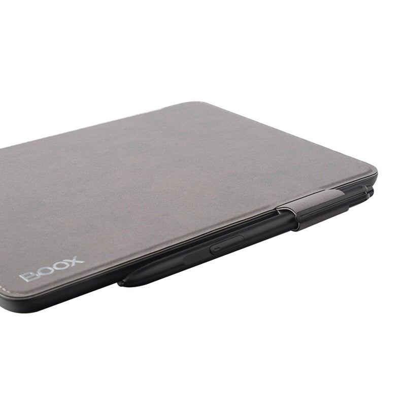 ONYX BOOX Folio Cover Holste Lightweight Embedded PU Leather Case Grey - Image 3