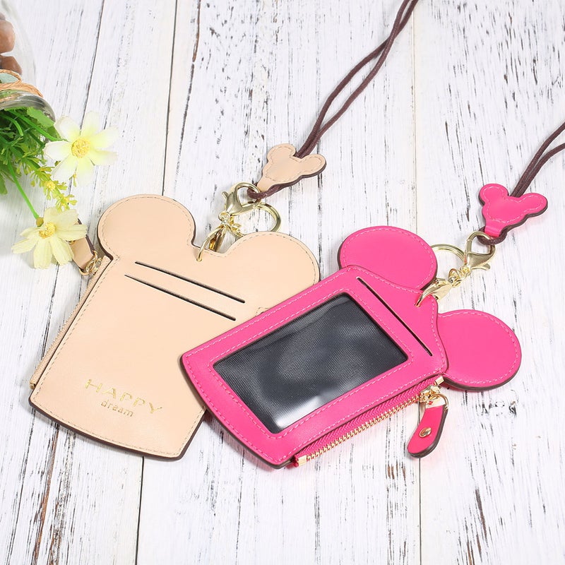 Cartoon Cute Holder Protector ID Credit Card Case Black  - Image 2