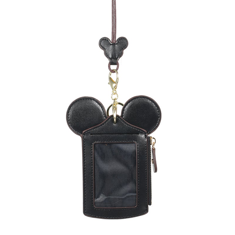 Cartoon Cute Holder Protector ID Credit Card Case Black  - Image 1