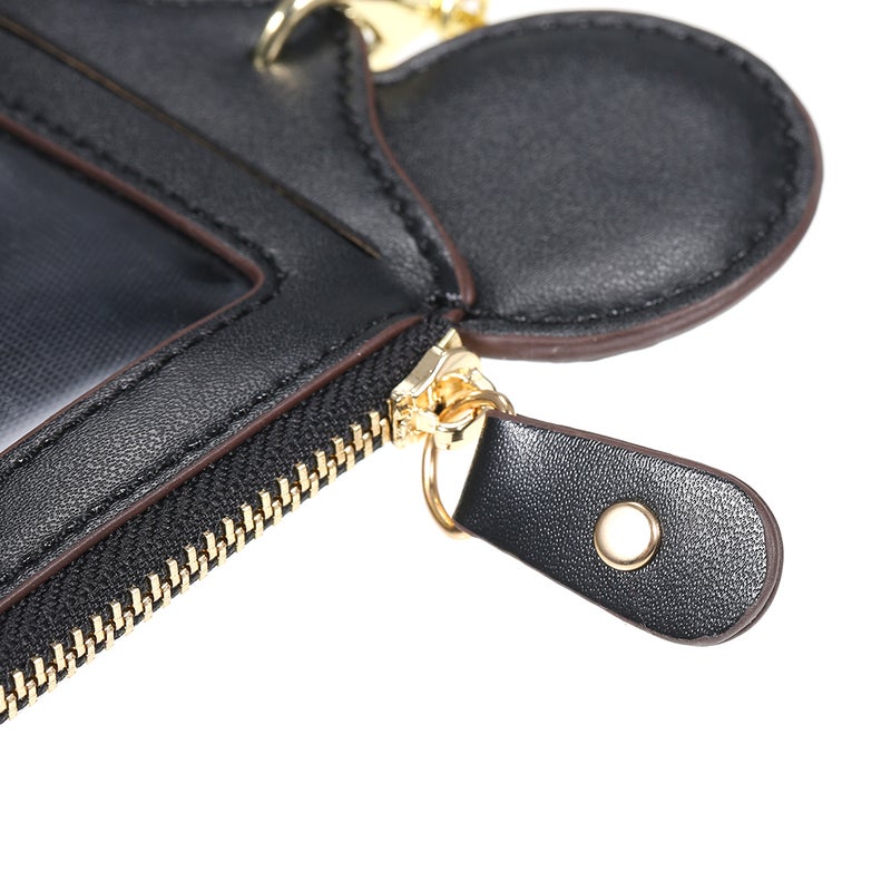 Cartoon Cute Holder Protector ID Credit Card Case Black  - Image 5