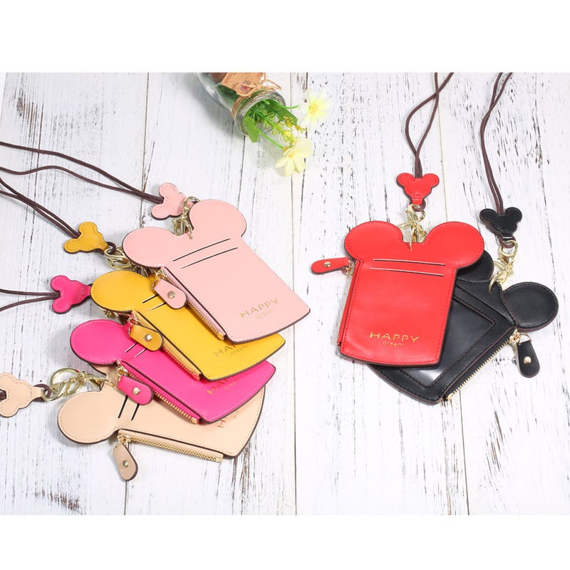 Generic Cartoon Cute Holder Protector ID Credit Card Case Yellow  - Image 2