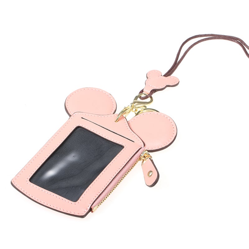 Generic Cartoon Cute Holder Protector ID Credit Card Case Pink  - Image 3