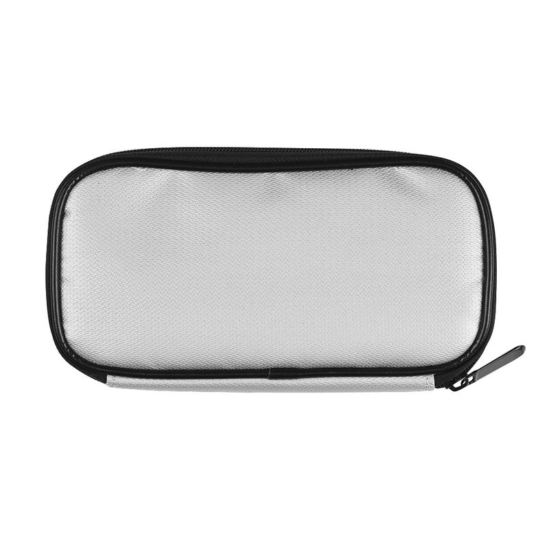 Fireproof Waterproof 700℃ Heat Insulation Collision Resistant Protection Organizer Bag Silver - Image 4