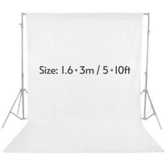 Photography Studio Non-Woven Background Backdrop White - v1602665621/N40984496A_3