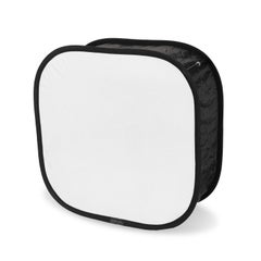 Generic Multifunctional 410mm Mini Portable Foldable Flash Diffuser Black  - Image 1