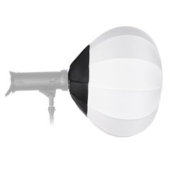 Generic Lantern Style Foldable Softbox Lighting Modifiers Round Shape Spherical 85cm White  - Image 2