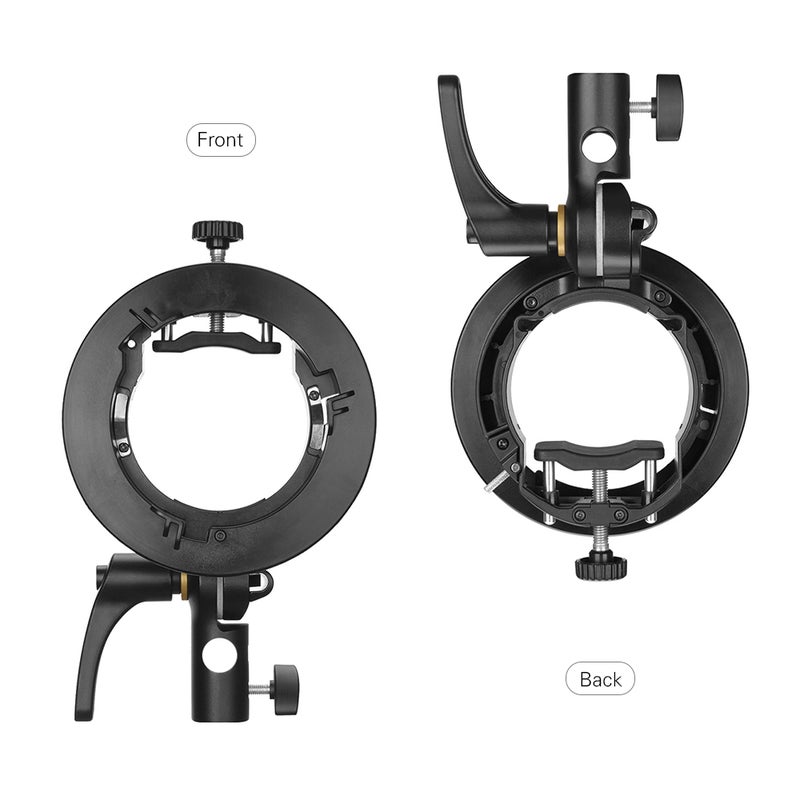 Godox - Flash Softbox Diffuser with S2-Type Bracket Bowens Mount Carry Bag 60 x 60cm Black - Image 1
