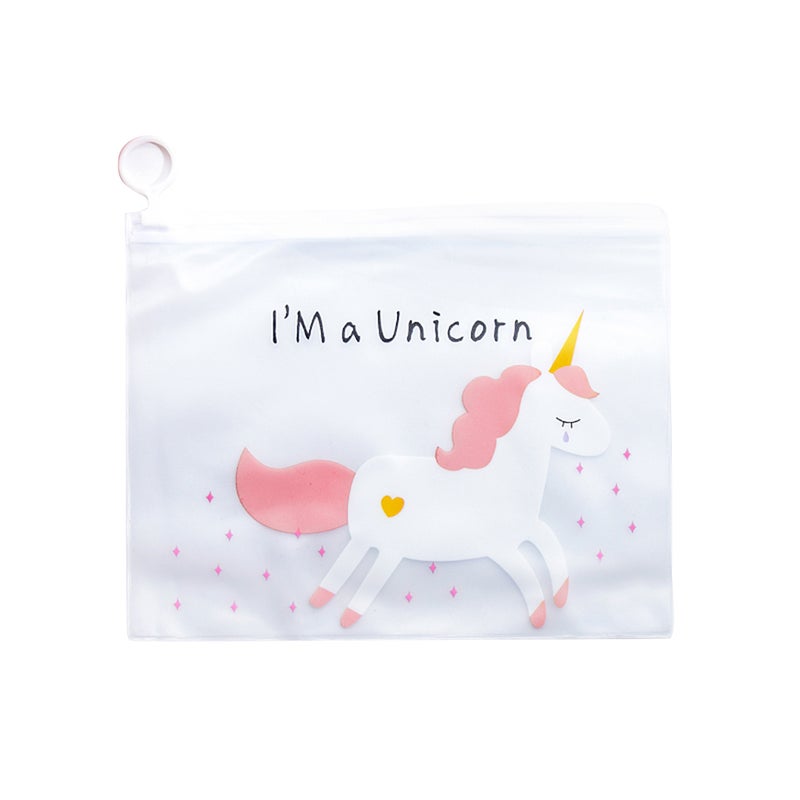 Cartoon PVC Transparent Pencil Case Multicolour - Image 2