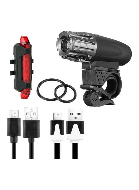 LED Rechargeable Bike Front Light 7.3x2.3x2.1cm