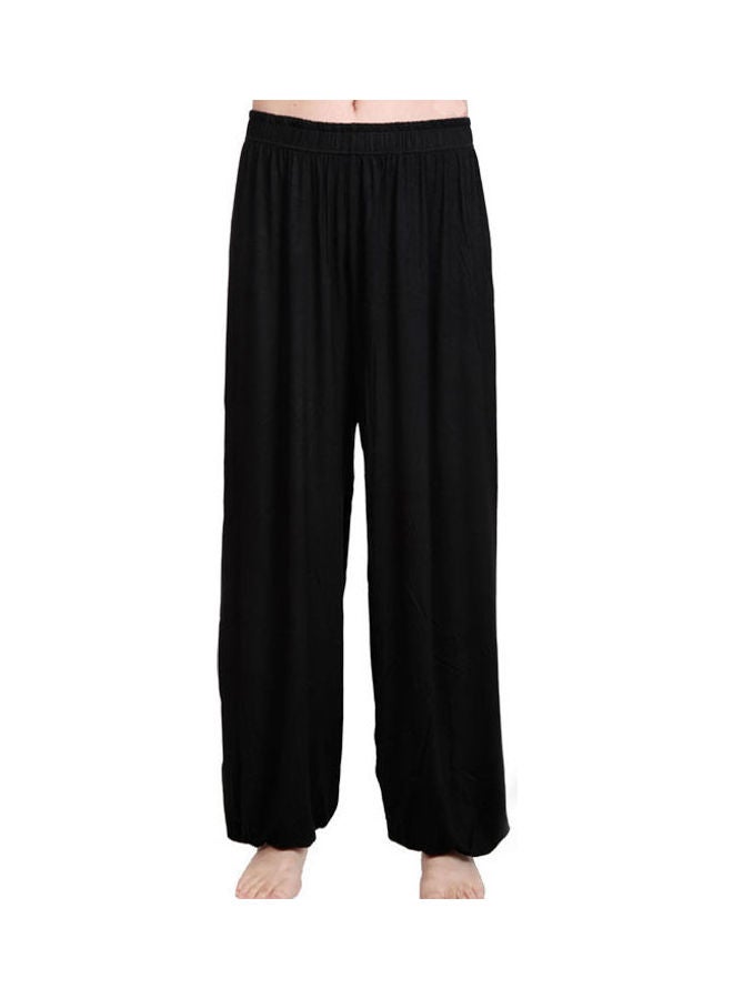 Solid Mid-Rise Trousers Ink Balck  - Image 1
