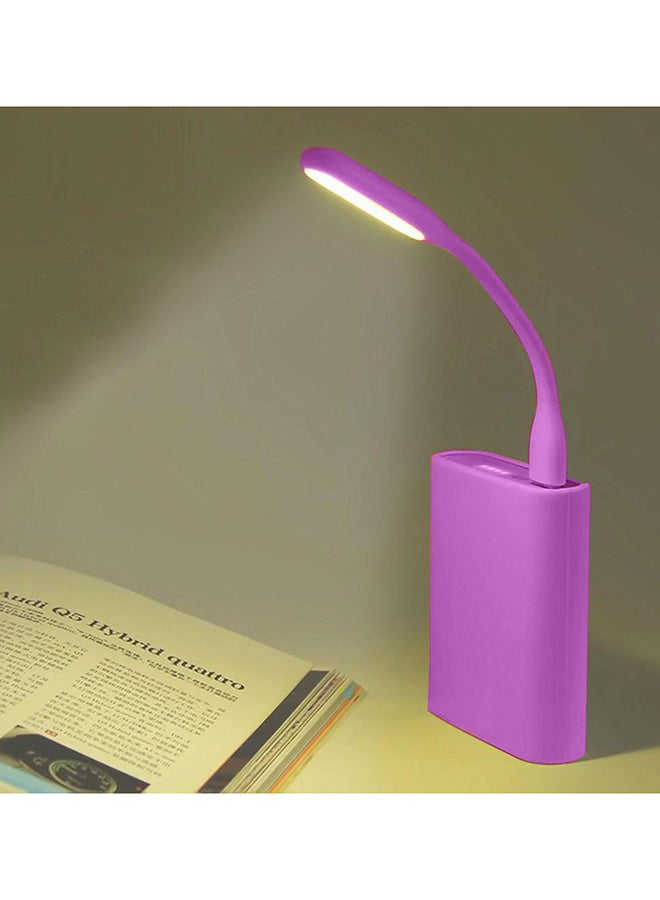 Generic 5-Piece Flexible Mini USB LED Night Light For Laptop And Power Bank Purple 16.51x1.78x0.89cm  - Image 5