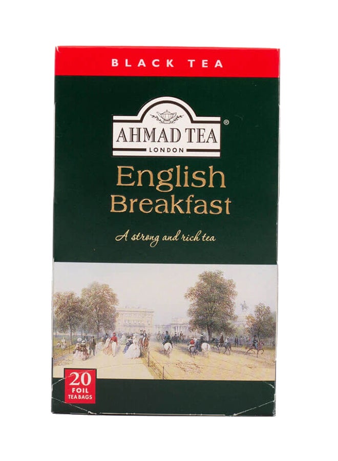 أحمد تي شاي إنجليش بريكفاست مكون من 20 كيس 2جرام - Image 2