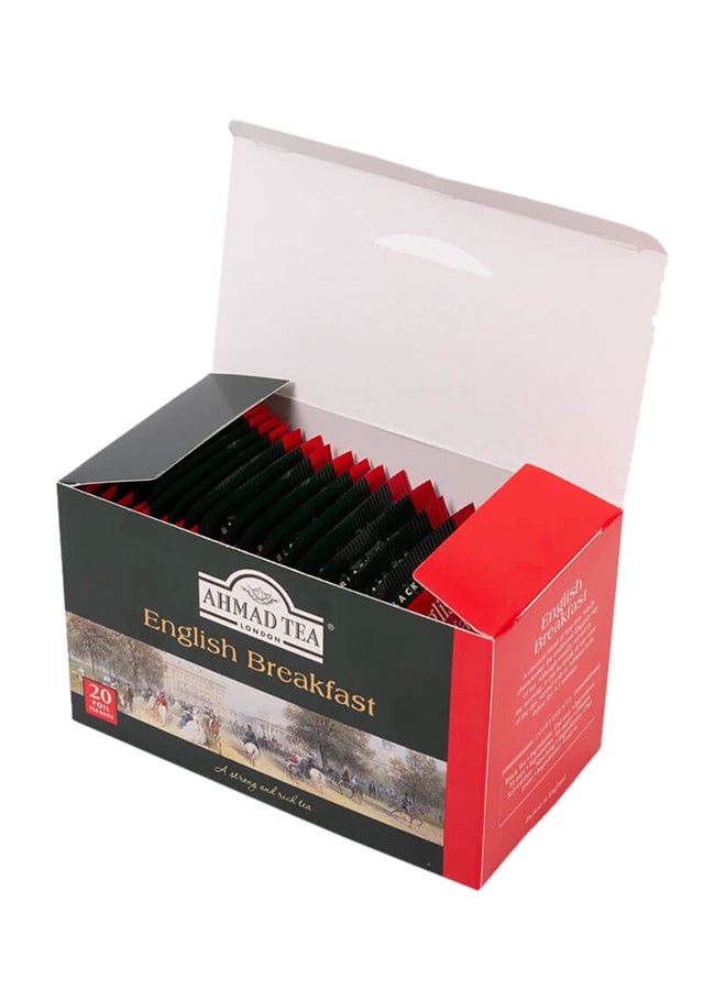 أحمد تي شاي إنجليش بريكفاست مكون من 20 كيس 2جرام - Image 3