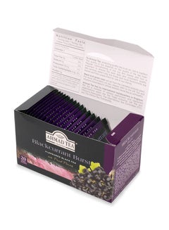 Ahmad Tea Blackcurrant Burst Flavoured Black Tea 2grams Pack of 20  - Image 2
