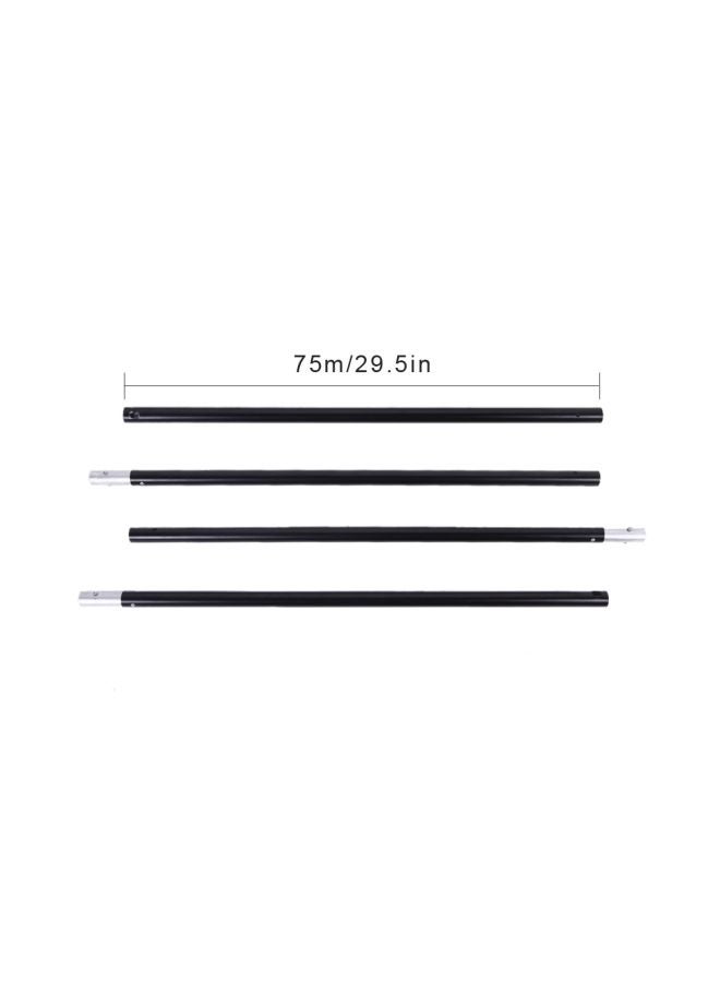 ANDOER 5-Piece Adjustable Studio Photography Backdrop Stand Kit Black - Image 4