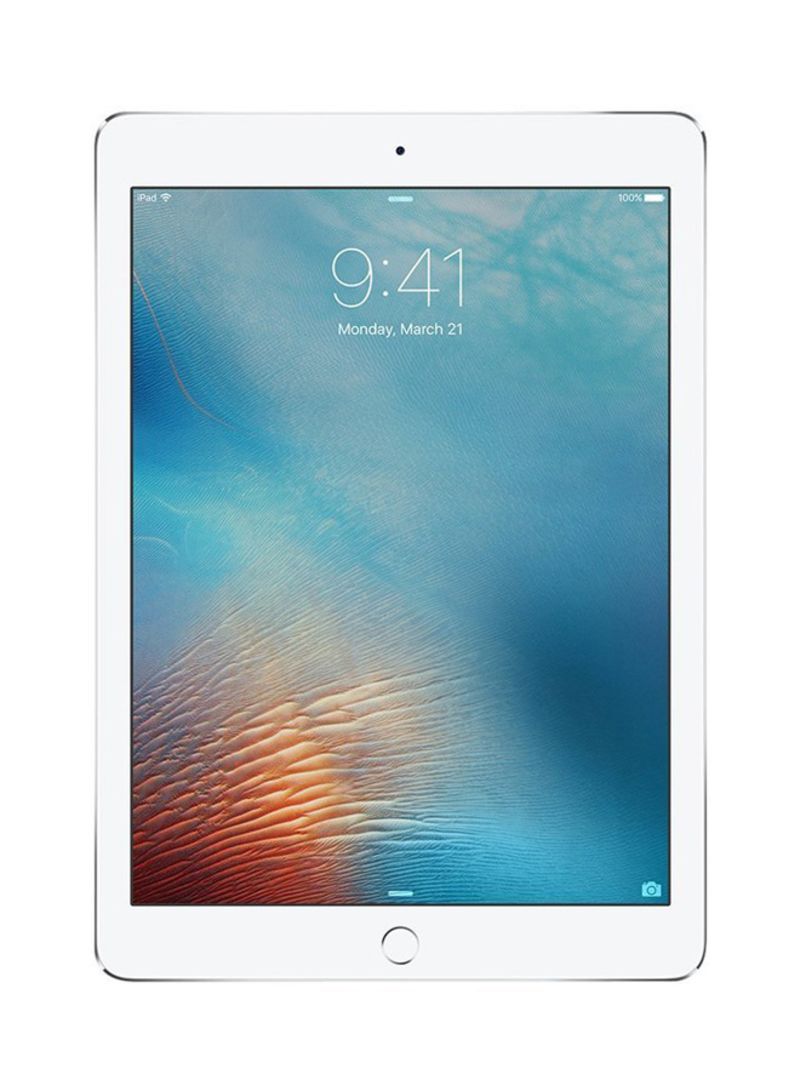 Apple - Renewed - iPad 2017 (5th Gen) 9.7inch 128GB Wi-Fi 4G Silver With FaceTime - Image 1