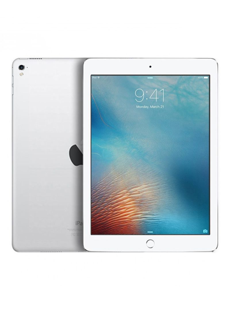 Apple - Renewed - iPad 2017 (5th Gen) 9.7inch 128GB Wi-Fi 4G Silver With FaceTime - Image 1