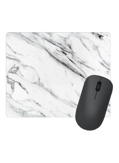 Stylizedd Marble Printed Gaming Mousepad White/Grey  - Image 2
