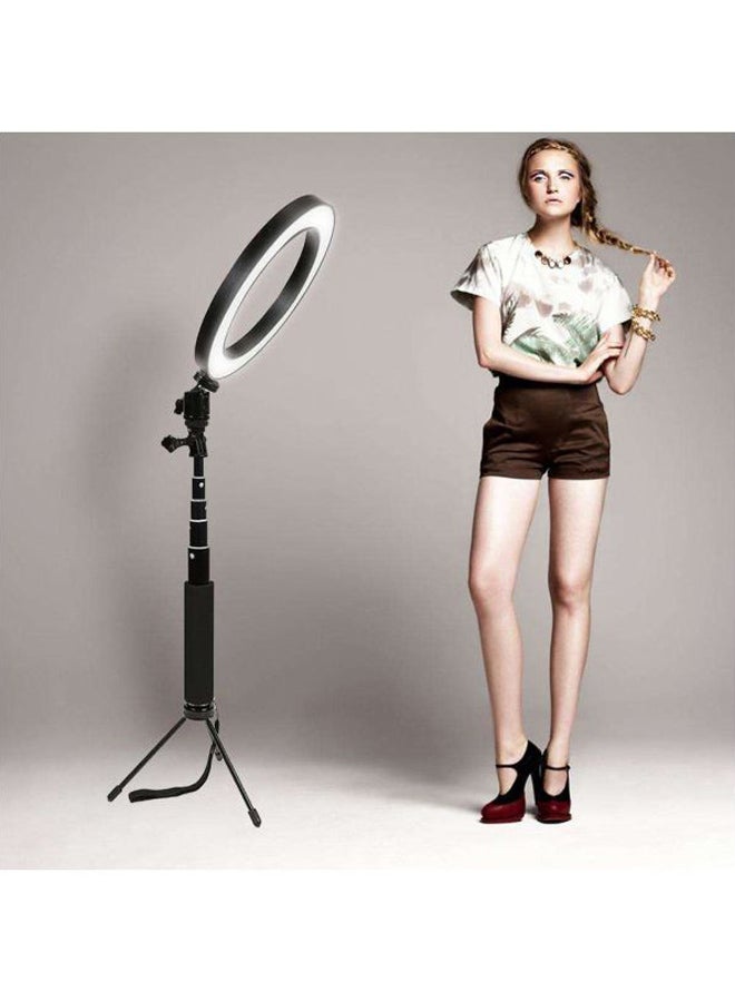 مصباح LED حلقي صغير أبيض - Image 5