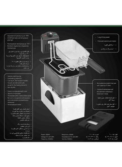 Saachi Deep Fryer 3L 3.0 L 2000.0 W NL-DF-4751 Silver/Black  - Image 5