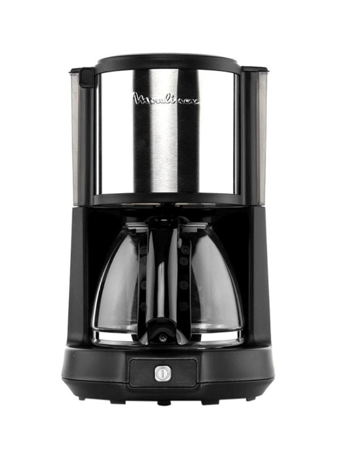 Moulinex - Coffee machine | Subito Filter Coffee Maker |  | 10-15 cups | Anti-drip system | 30 min Keep Warm Function | 2 Years Warranty 1.25 L FG370827 Black / Stainless steel - Image 1