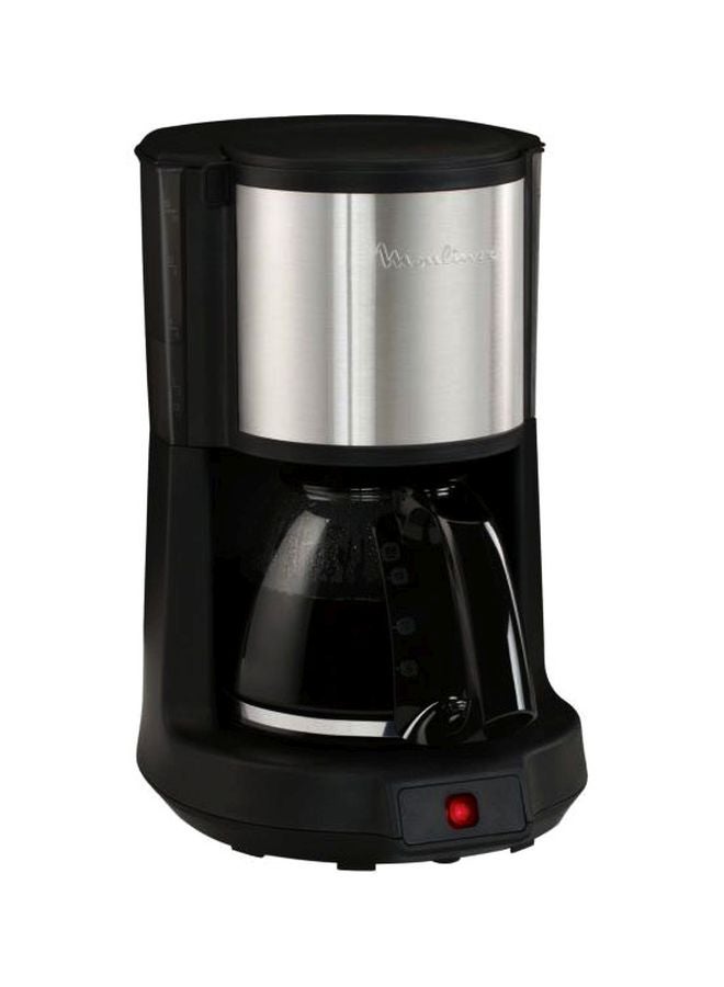 Moulinex - Coffee machine | Subito Filter Coffee Maker |  | 10-15 cups | Anti-drip system | 30 min Keep Warm Function | 2 Years Warranty 1.25 L FG370827 Black / Stainless steel - Image 1