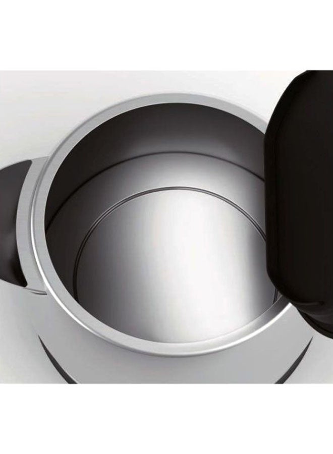 Moulinex - Subito Selecet Electrical Kettle, Silver, Large Capacity Water Boiler, Stainless Steel 1.7 L 2400 W BY550D27 Silver/Black - Image 1
