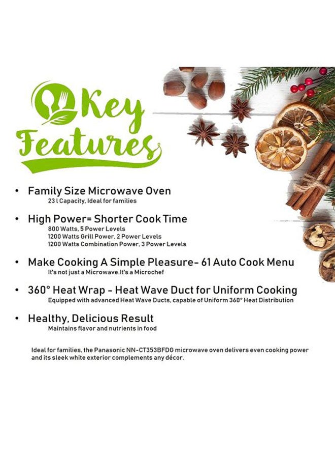 Panasonic Microwave Oven 27 L 900 W MC94 Black - Image 2