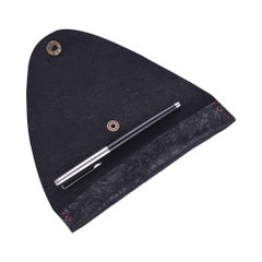 Generic Antique Leather Pen Case Fountain Handmade Sleeve Bag Pouch Protector Multicolour  - Image 3