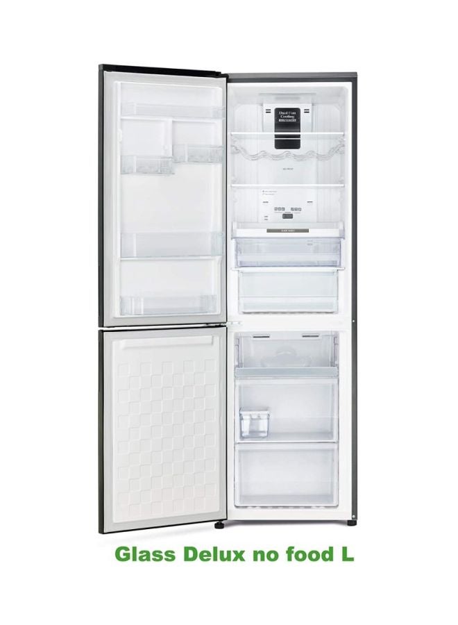 HITACHI - 410L Gross, Net 330L Bottom Mount Double Door Refrigerator 10 Year Warranty on Inverter Compressor, Refrigerator Dual Fan Cooling Hybrid Freezing Big Bottle Shelf-1 Year Warranty RBG410PUK6X Black - Image 1