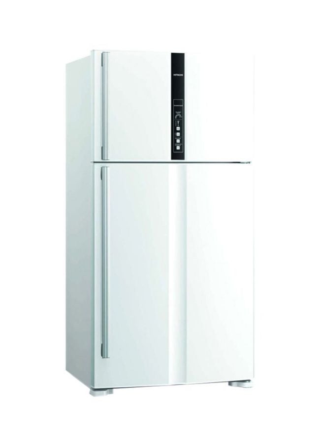 هيتاشي - ثلاجة ببابين مقاس 24.8 قدم مكعب R-V905PS1KV أبيض نسيجي - Image 1