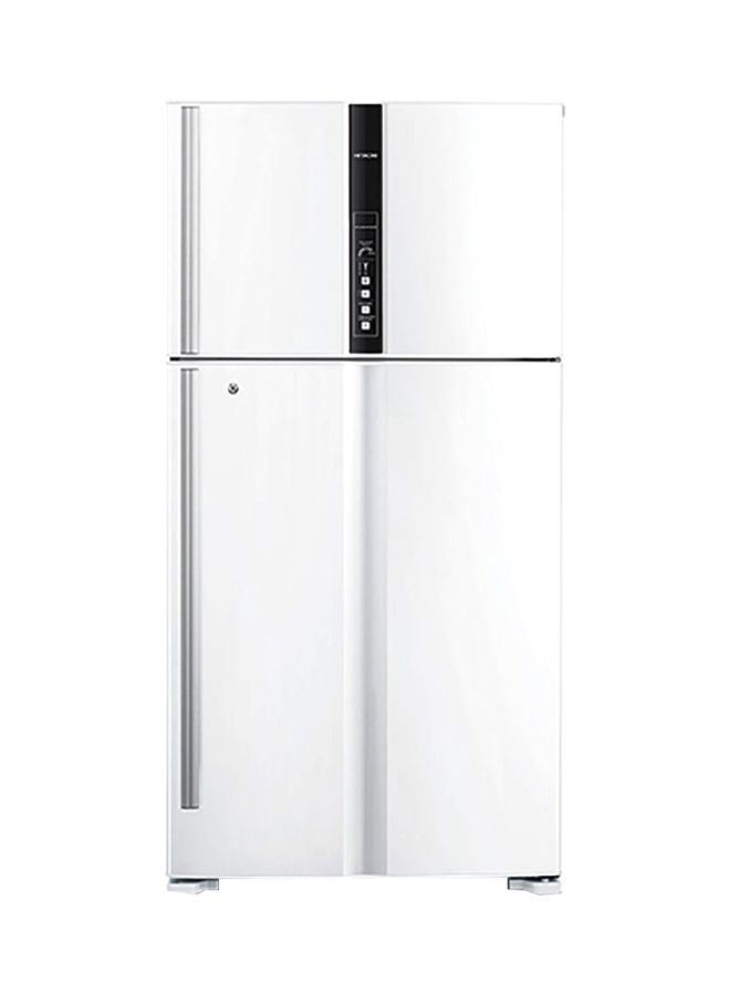 هيتاشي - ثلاجة ببابين مقاس 24.8 قدم مكعب R-V905PS1KV أبيض نسيجي - Image 1
