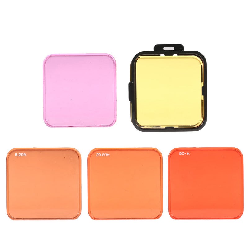 ANDOER Professional Switchable Scuba Diving Lens Filter Kit Multicolour - Image 1
