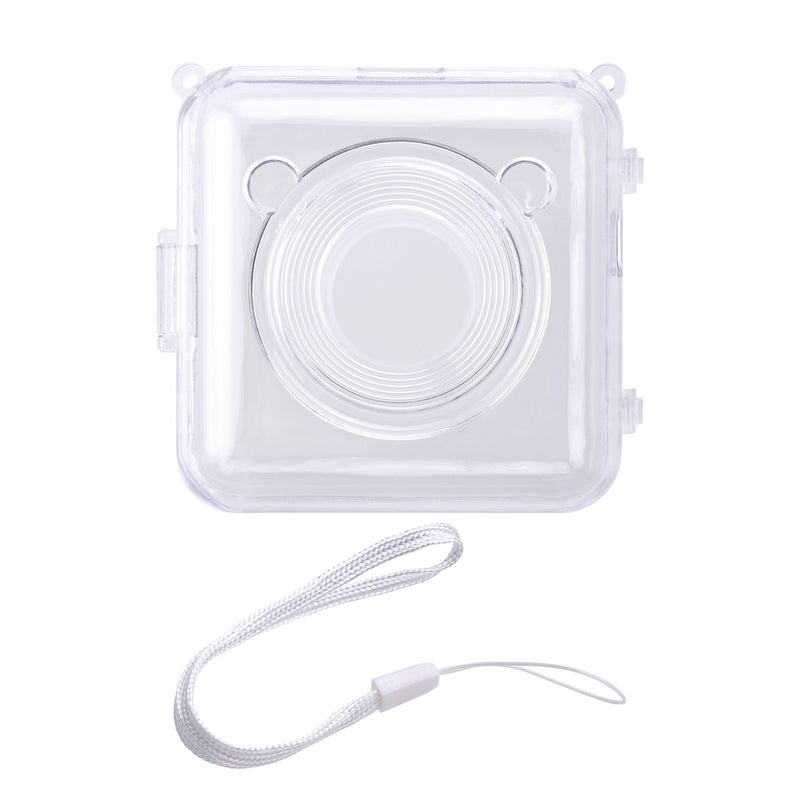 Anti Scratch Protect Case With Strap Clear  - Image 2