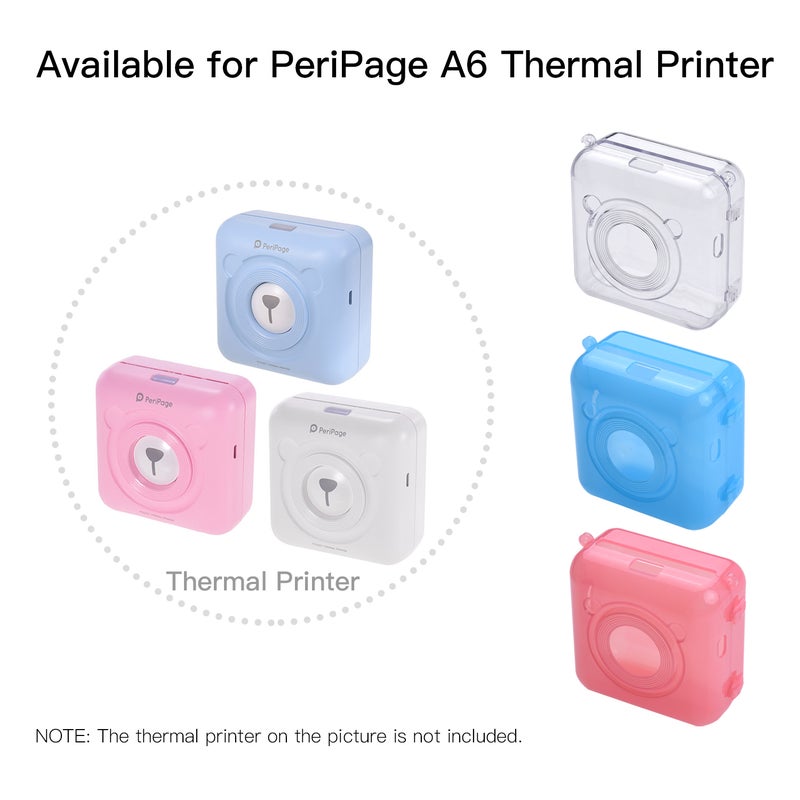 Anti Scratch Protect Case With Strap Clear  - Image 3