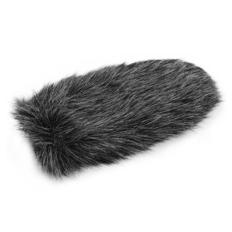 Generic Furry Windscreen Windshield Microphone Cover For RODE VideoMic GO/ TAKSTAR SGC-598 Microphones Grey  - Image 4