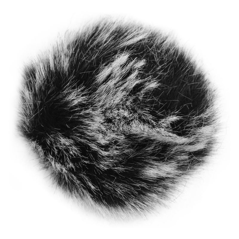 ماركة غير محددة ميكروفون Furry يثبّت بمشبك يثبّت على الزجاج الأماميّ للسيارة LU-DD996 رمادي  - Image 2