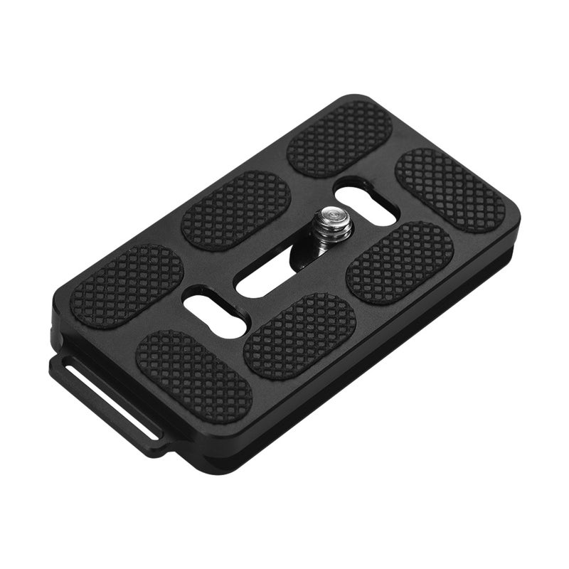ANDOER - PU-70H 70mm Quick Release QR Plate With Attachment Loop Black - Image 1