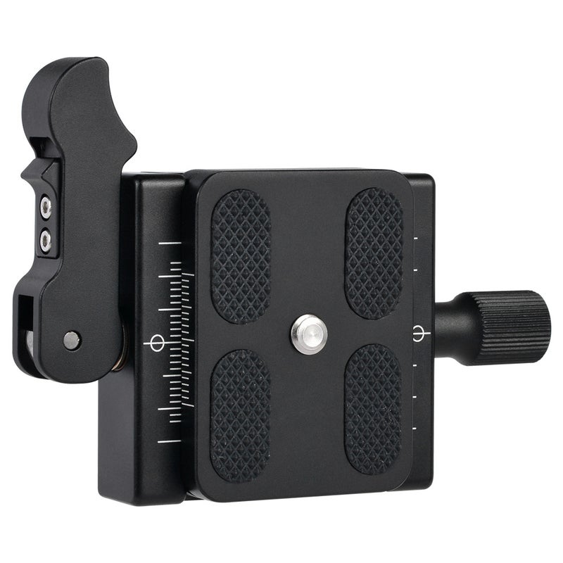 ANDOER CL-50LS Aluminum Alloy Quick Release Clamp Plate Black - Image 2