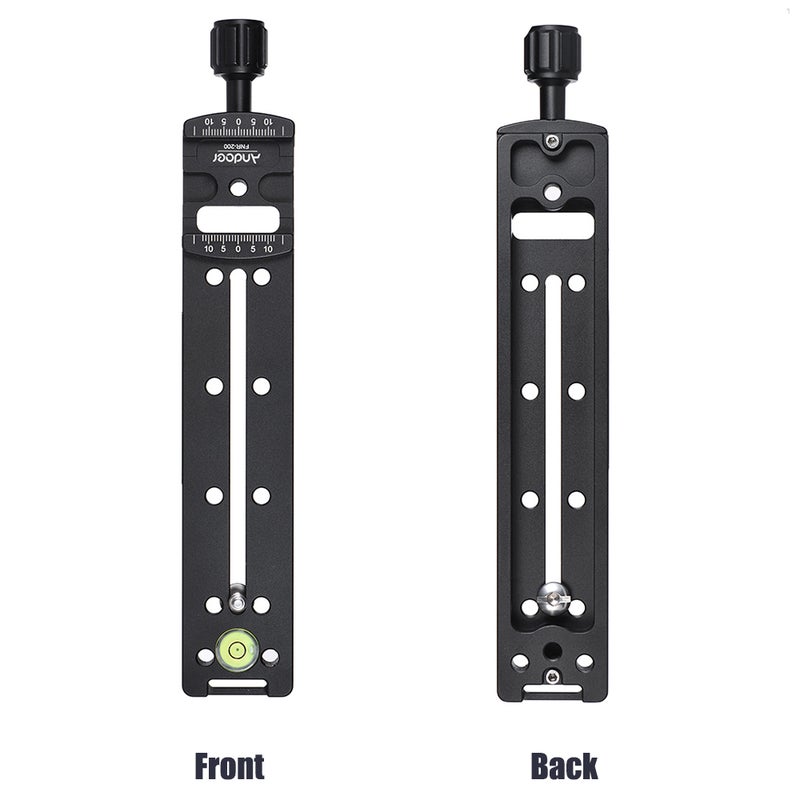 ANDOER FNR-200 200mm Quick Release Plate Accessories Black - Image 5