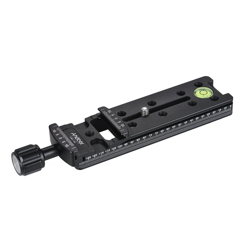 ANDOER 140mm Quick Release Plate Tripod Accessories Black - Image 3