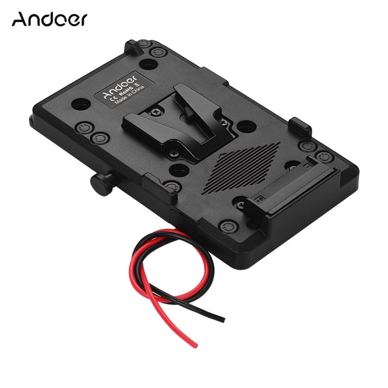 ANDOER Back Pack Plate Adapter With D-Tap Output Black - Image 1