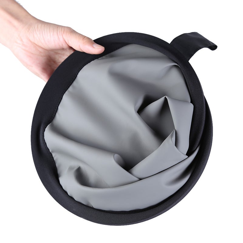 Generic Foldable Reflector Card With Carrying Bag 24 x 23cm Grey/Black  - Image 3