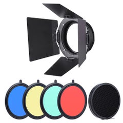 Generic Honeycomb Grid Metal Bardoor With 5 Color Filters Multicolour  - Image 1