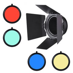 Generic Honeycomb Grid Metal Bardoor With 5 Color Filters Multicolour  - Image 5
