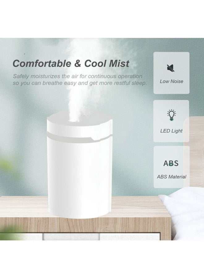 Generic - Essential Oil Diffuser White 10x10x3.321cm - Image 1